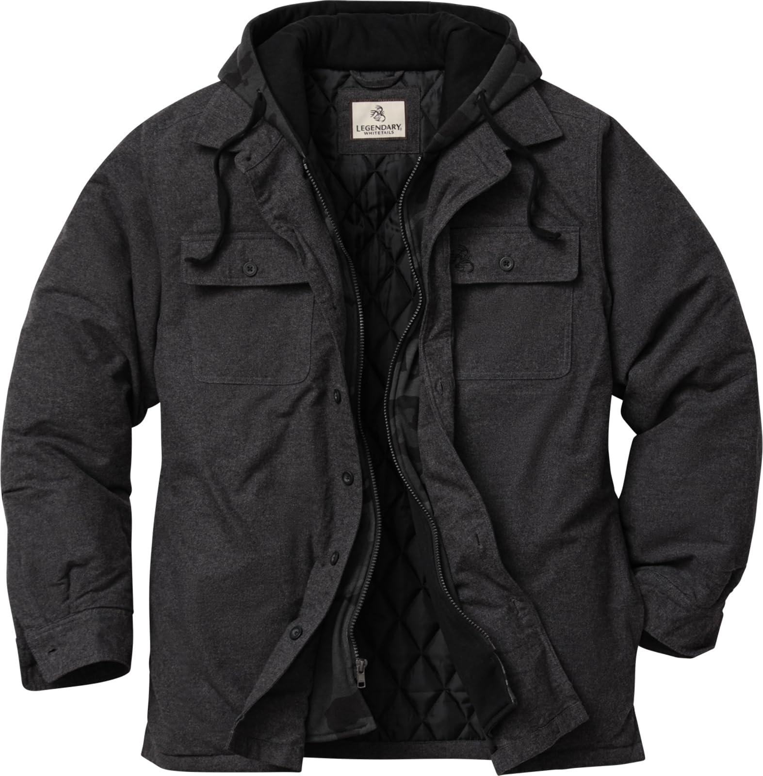 legendary whitetails Mens Maplewood Hooded Shirt Jacket-picture-52