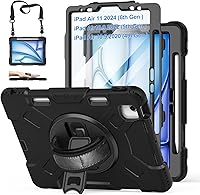 Vista 11 de Funda para iPad (A16) de 11ª/10ª generación: Funda protectora para iPad de 11ª generación de 11 pulgadas 2025 y 10ª generación de 10.9 pulgadas 2022