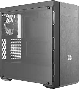 Cooler Master - MasterBox MB600L - Boitier PC Gaming (Moyenne Tour ATX, 1xFenêtre, 1xODD) - Gris