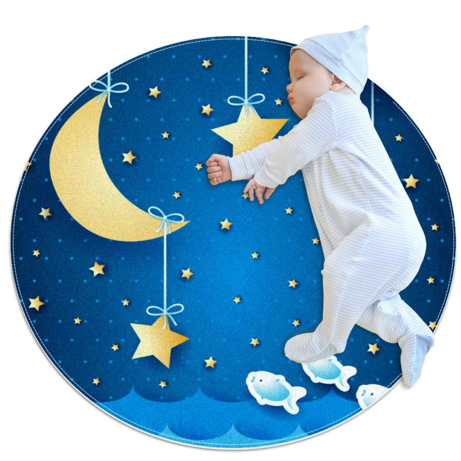 Alfombra de área de juego para niños que aísla del suelo frío 80cm