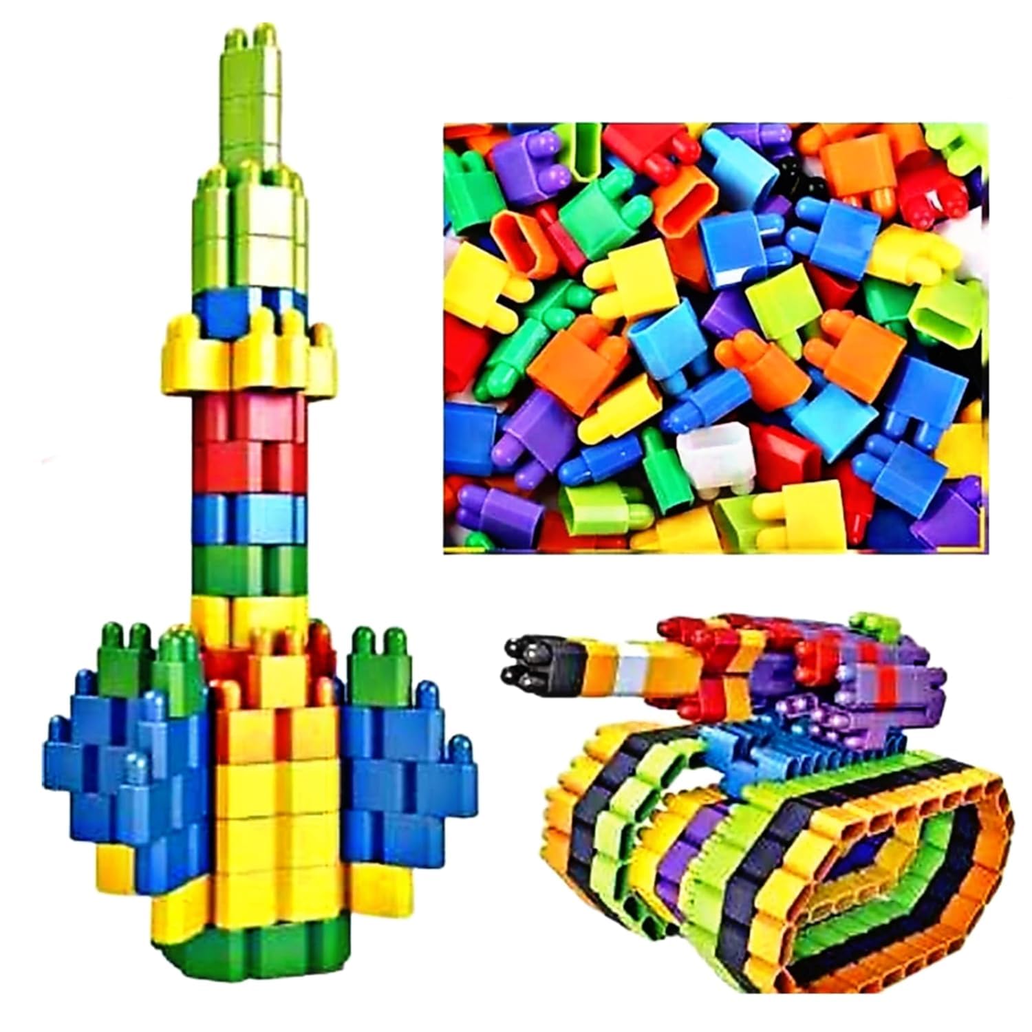 Mayne Kids Creative Construction Building Blocks Set, Educational Diy Toys For Ages 3+, Box Included (B0CZ48QGM2) Amazon Price History, Amazon Price Tracker