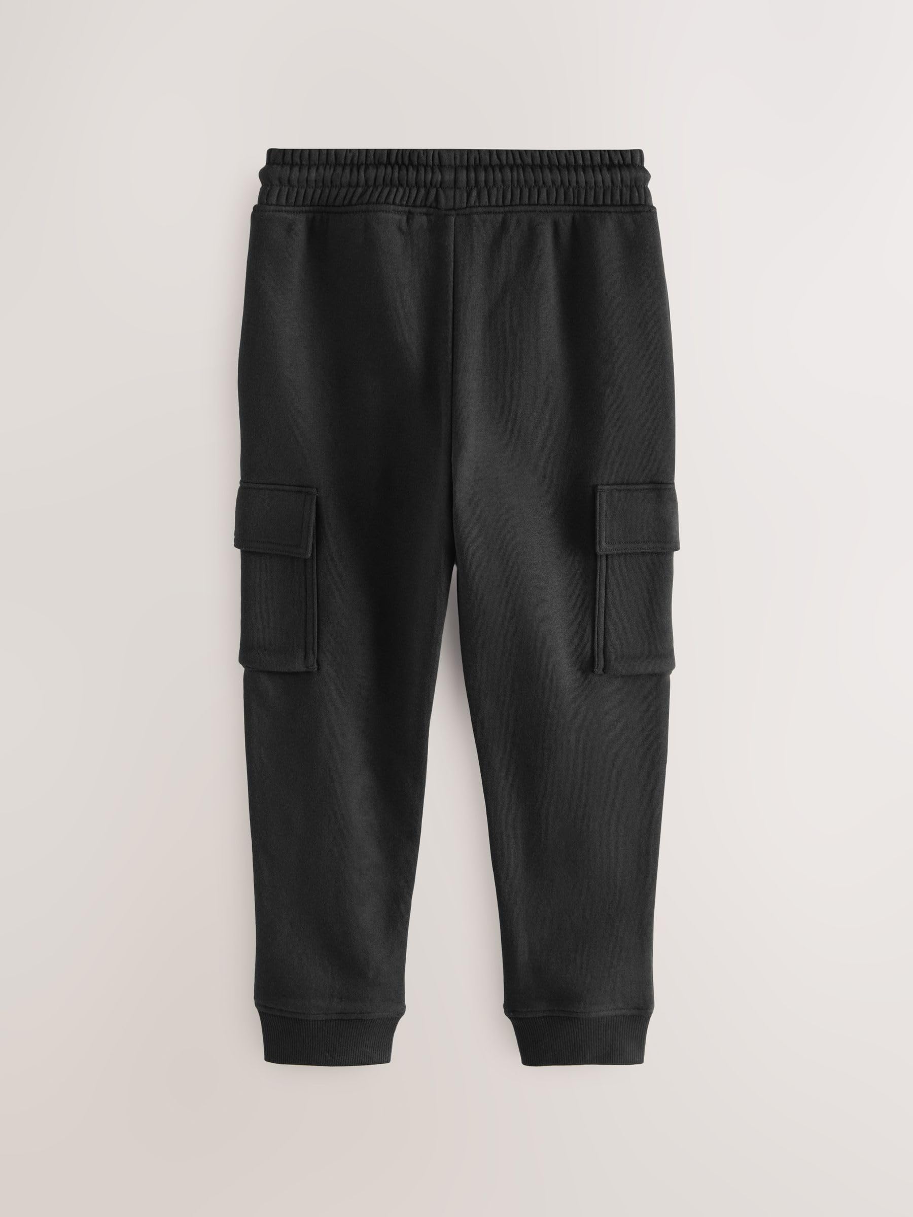 NEXT Garçon Pantalon de Jogging Cargo Coupe Slim, Lot de 2