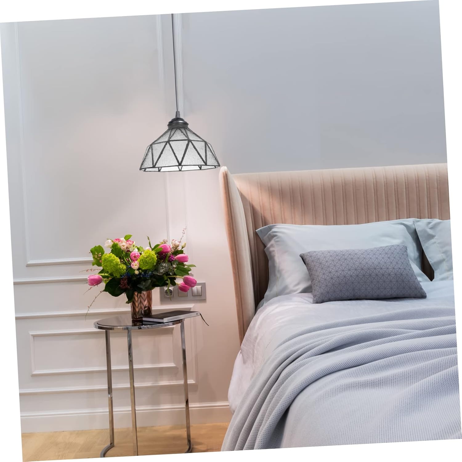 Hanging Lamp Shades Glass Lampshade for Pendant Light Light Fixtures Lamp Guard