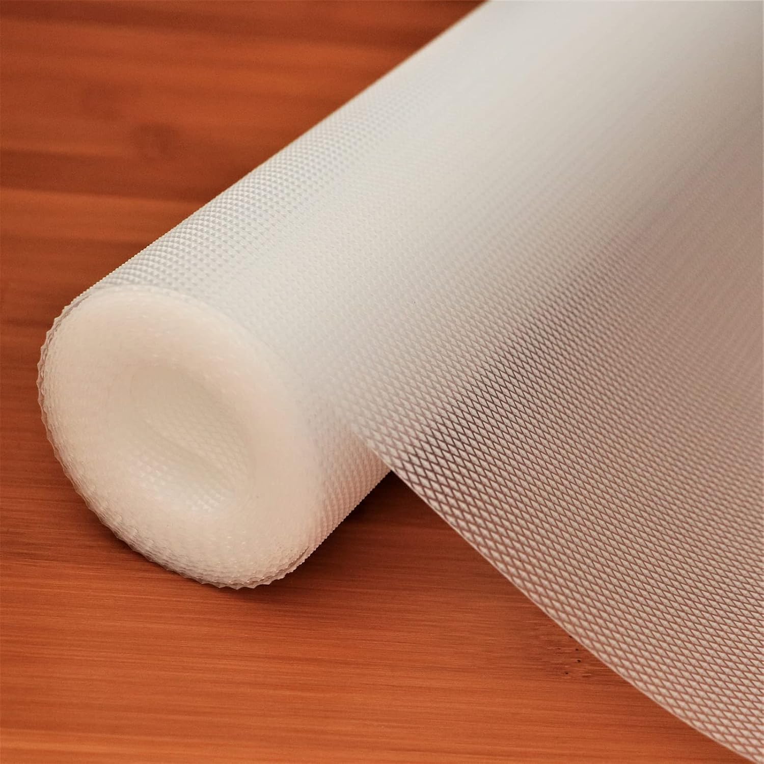 Hersvin Shelf Liner,11.8"x118.1" NonAdhesive Drawer Liners EVA Kitchen Cupboard