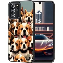 for Samsung Galaxy Note 20 Ultra Thin Frosted TPU Soft Case Shock-Absorption Anti-Scratch Durable Protective Cover for Samsung Galaxy Note 20 Ultra 6.9in 2020,Cute Dogs