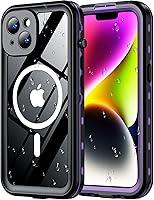 Vista 45 de Red2Fire Funda impermeable para iPhone 16, protector de pantalla integrado y protector de cámara, compatible con MagSafe, cuerpo completo a prueba