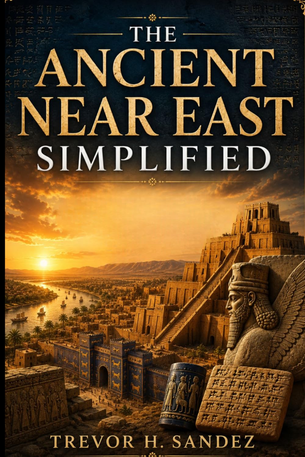 THE ANCIENT NEAR EAST SIMPLIFIED: A Complete Guide To Mesopotamia, Sumer, Babylon, Assyria, Early Civilizations, Ancient Empires, Writing, Religion, And The Foundations Of Human History