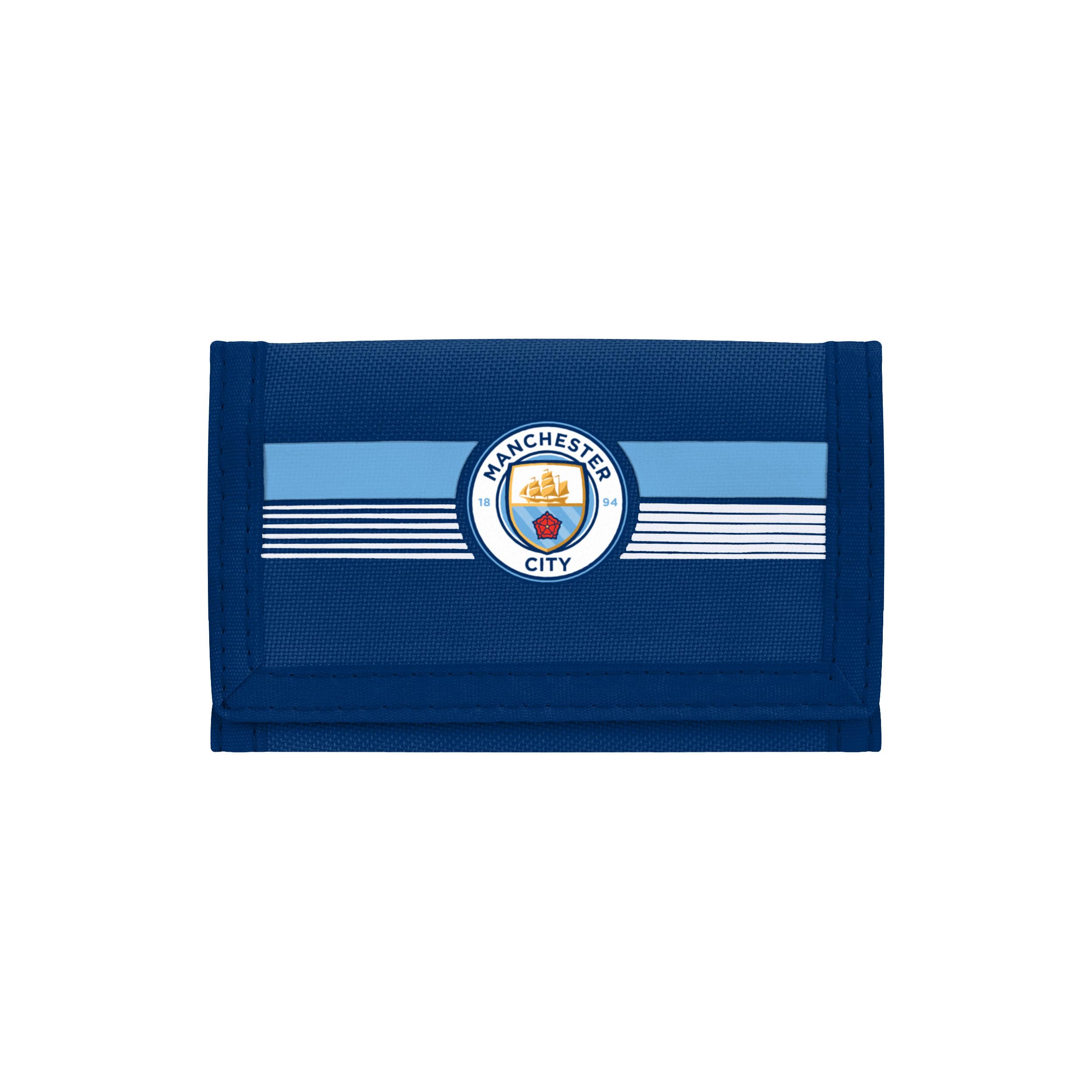 FOCO Officially Licensed Football Club Team Crest Logo Ultra Wallet Credit Card Holder (Manchester City FC)