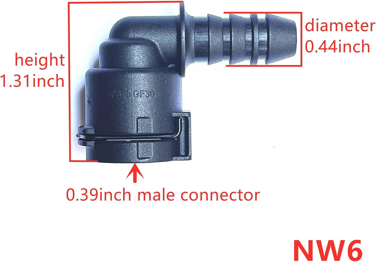 17128623572, NW6, 90°,Coolant Hose Connector Adapter,Radiator Pipe Line Fitting for BMW,3 Series,F30,F35,5 Series,F10,F11,7 Series,F22,X3,F15,X5,F25,X1,Engine Heater Hose Assembly Junction Repair Kit