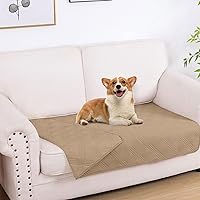 Vista 30 de hyha - Manta impermeable para cama de perro, mantas suaves para mascotas, funda impermeable para sofá para perros, fundas reversibles lavables