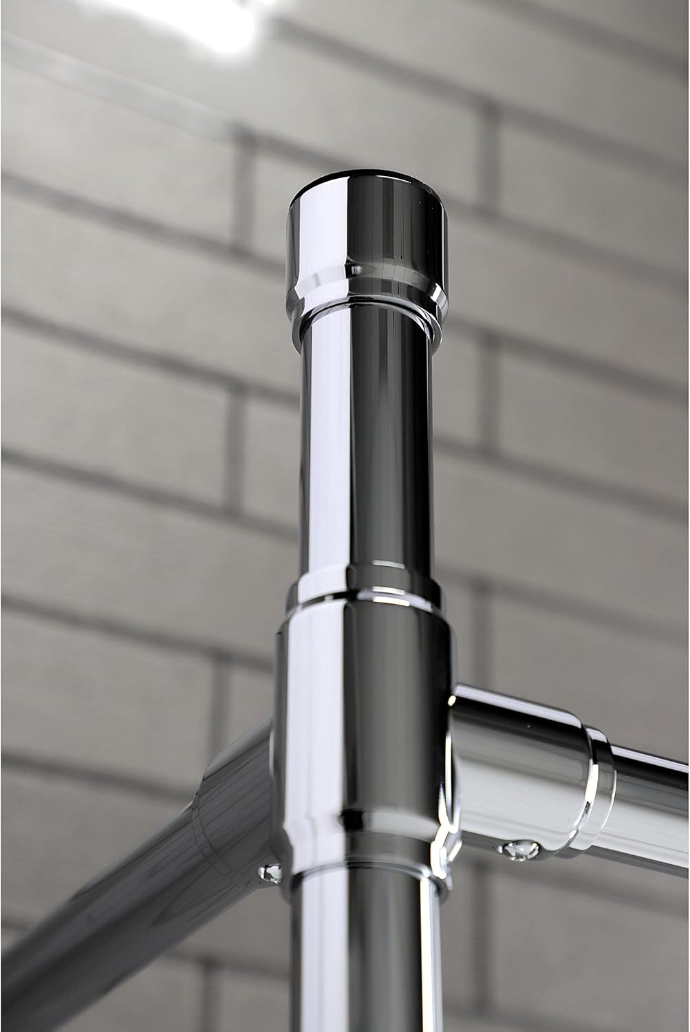 Polished Chrome Stainless Steel Console Sink Legs