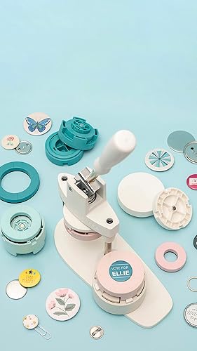 Vista 12 de We R Memory Keepers Kit de prensa de botón Blanco