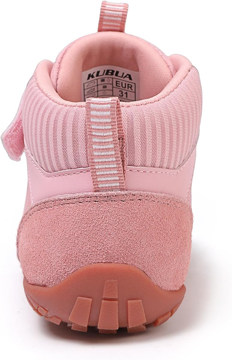 KUBUA Kids Barefoot Shoes Boys Girls High Top Minimalist Zero Drop Sneakers for Tennis Walking Hiking Athletic Little Big Kid - Image 7