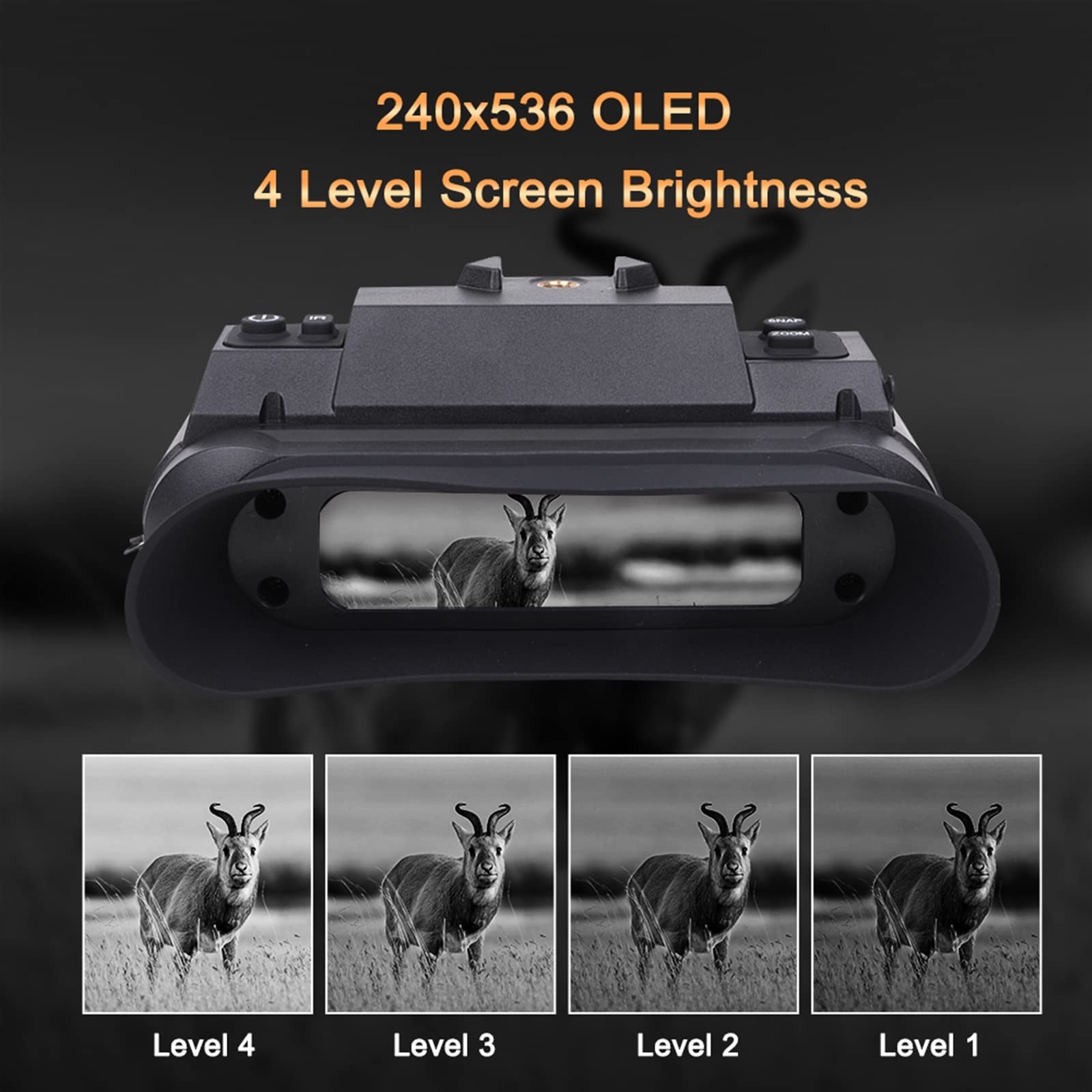 Amazon | 暗視ゴーグル 940nm IR ナイト ビジョン ゴーグル ヘッド