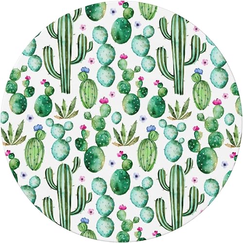 Vista 114 de Famame Beautiful Bloom - Mantel redondo ajustable con borde elástico, impermeable, con borde elástico, para interiores y exteriores, se adapta a