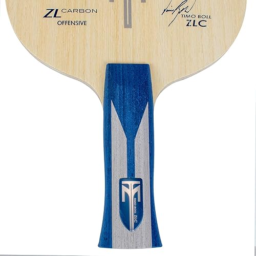 Miniatura 4 de Butterfly Timo Boll ZLC Table Tennis Blade - Professional ZL Carbon Fiber Blade - Available in an, FL, and ST Shakehand Handle Styles - Traditional