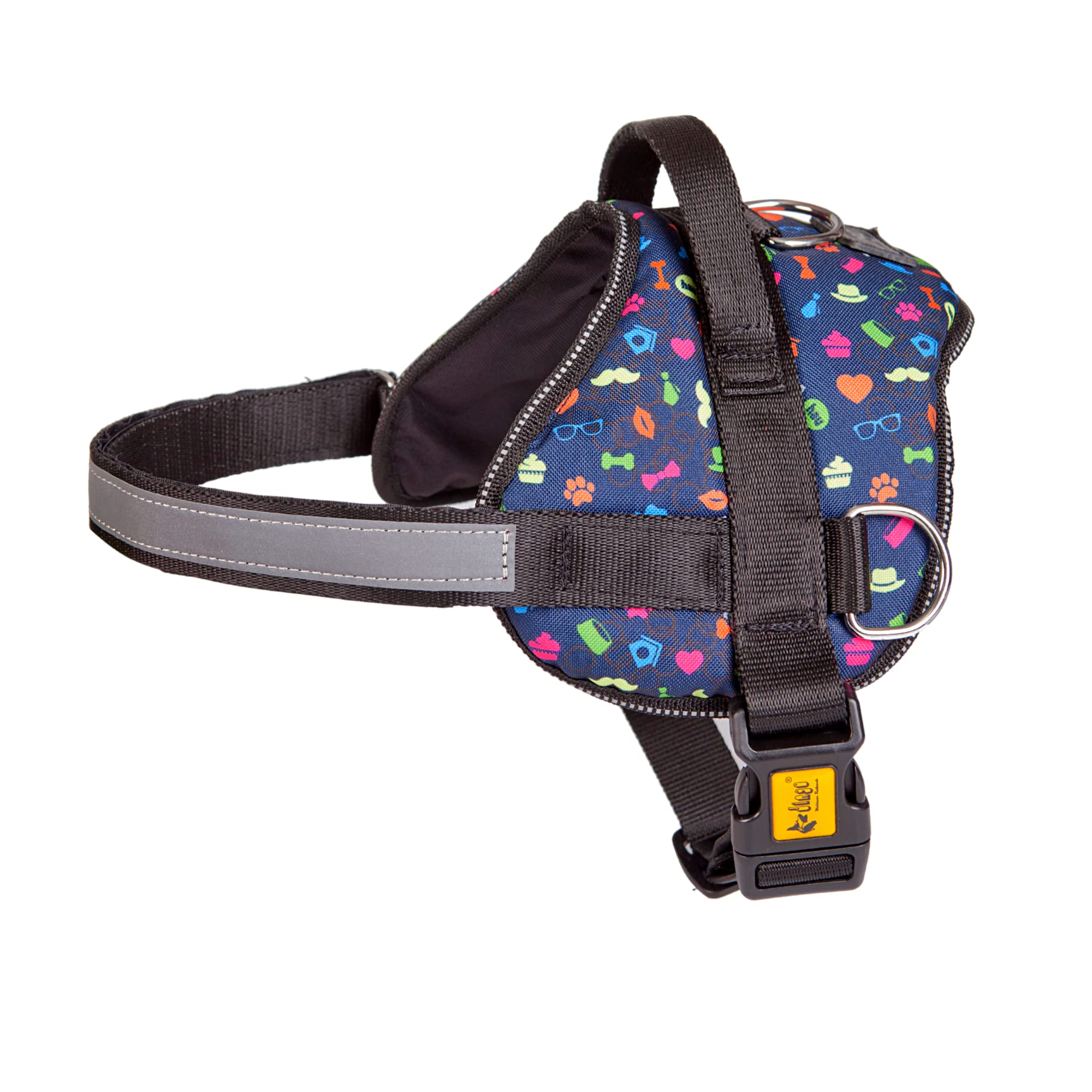 Dingo Patterned Harness for Dog Handmade in America Alabama Style 15808, Size 4A