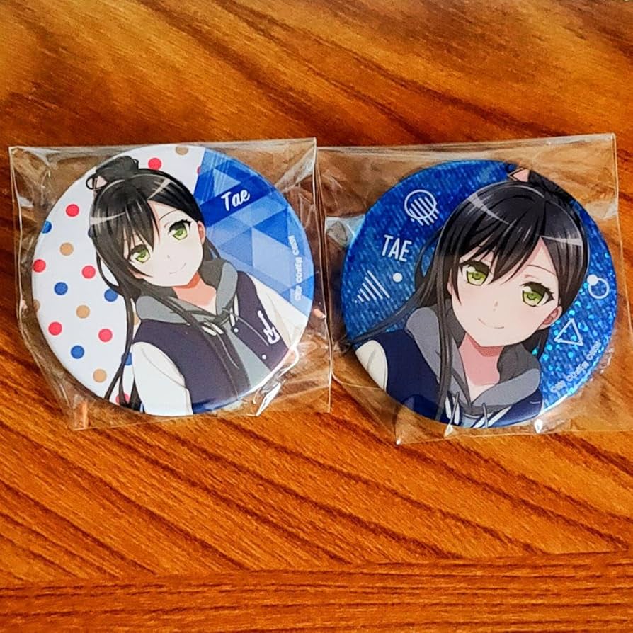 Amazon.co.jp: バンドリ ガルパ 花園たえ wego 缶バッジセット