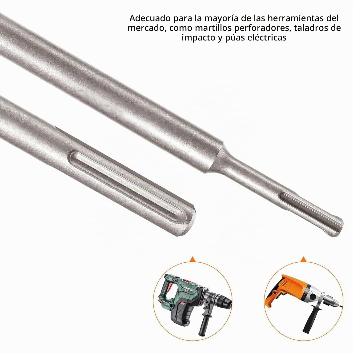 Broca Hormigon 9 Piezas Ø 30/40/65/80/100MM