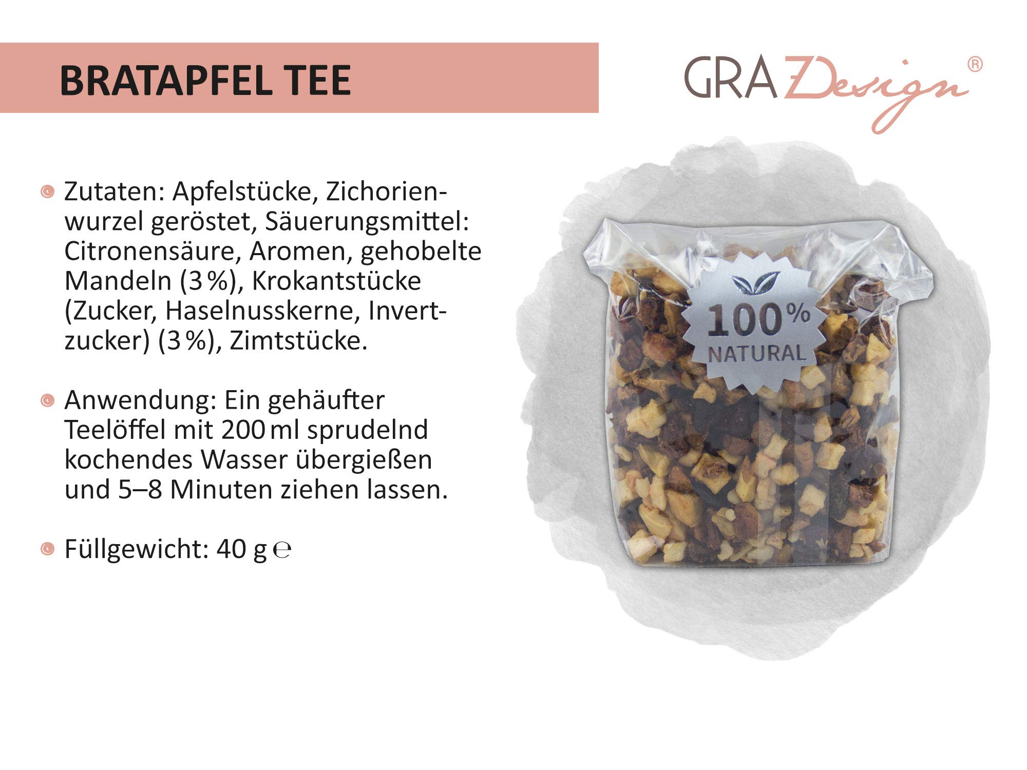 GRAZDesign Tee Geschenkset mit Namen Teebox Tasse mit Thermosflasche Weihnachten inkl. Tee und Box - Geschenkbox (Tee Spruch, Geschenkset)