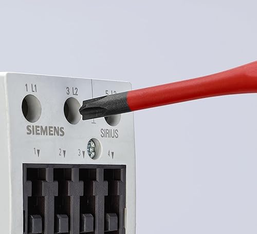 Miniatura 3 de KNIPEX Tools 98 24 02 P2 Destornillador, 4 pulgadas, aislado