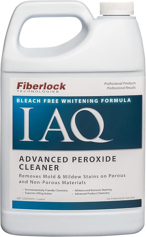 Fiberlock Advanced Peroxide Cleaner, 1 Gallon, Removes