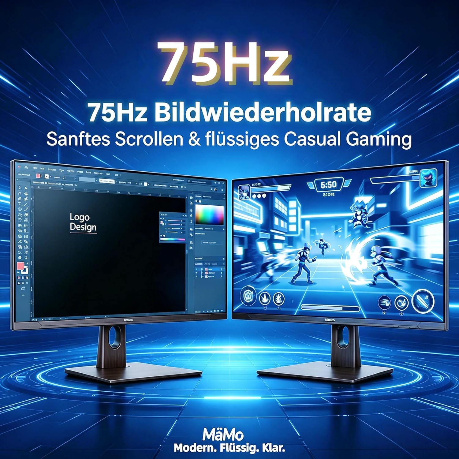 Moniteur Gaming 65W USB-C 32" 4K IPS 75Hz (27 Zoll)