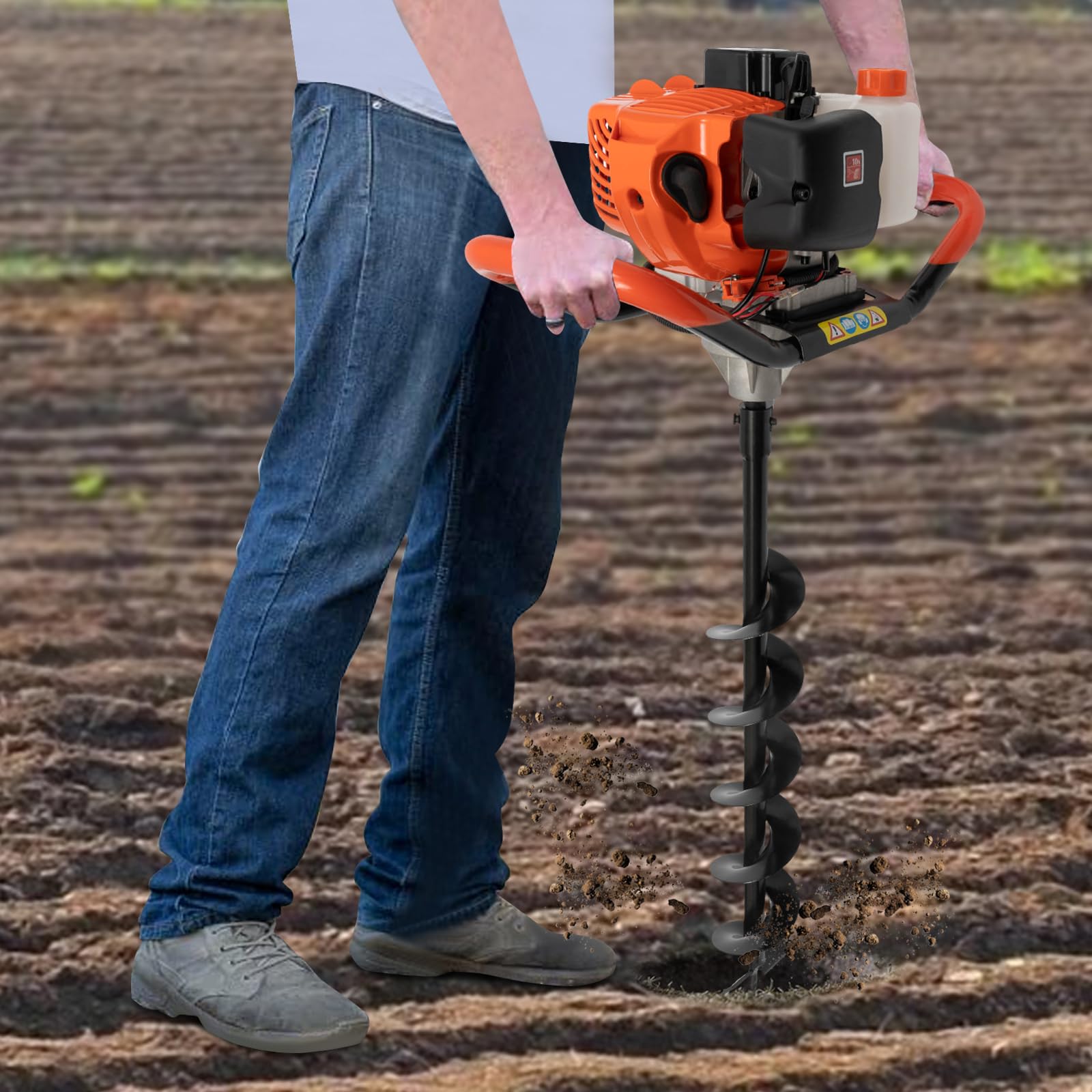 Amazon.com: 52CC Post Hole Digger, Earth Auger Hole Digger