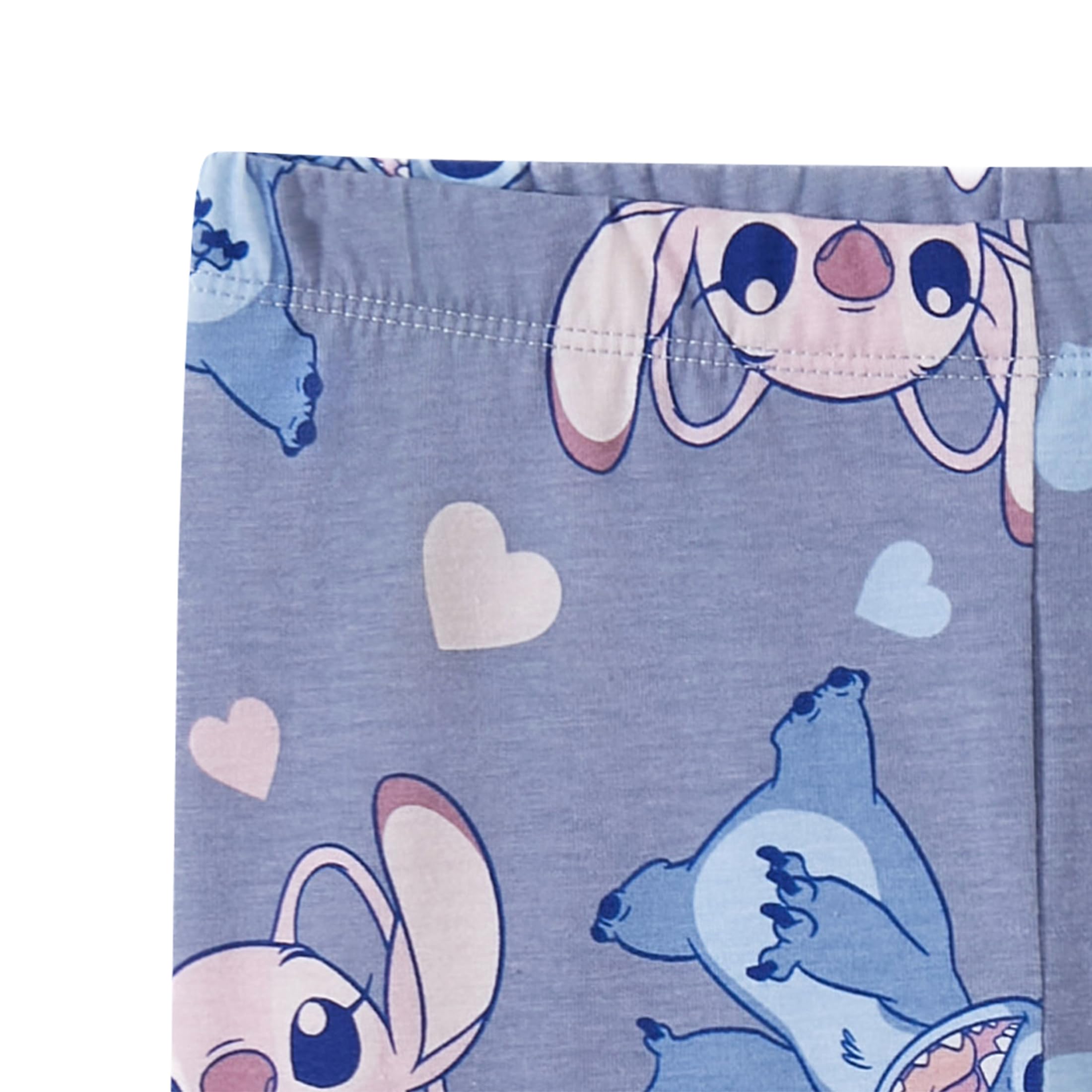 Disney Lilo & Stitch Legginghosen-Set für Mädchen für kleine Kinder bis große Kinder, 3er-Pack