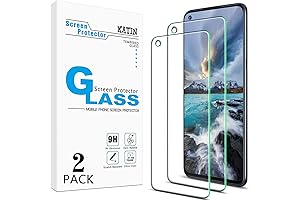 OnePlus Nord N100 [2-Pack] Tempered Glass Screen Protectors