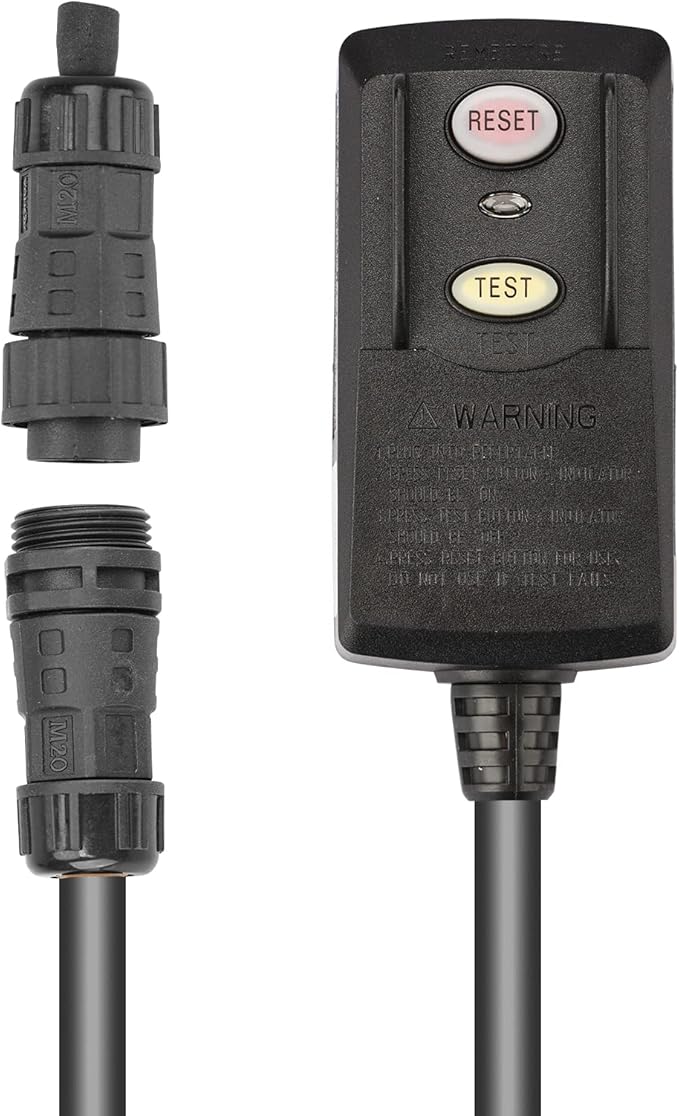 Review AUTOMATTERS Snow Melting Mat Power Plug, UL Listed, 5.5FT Long, 14/3AWG, 120V, 15AMP, SJT PVC Jacket