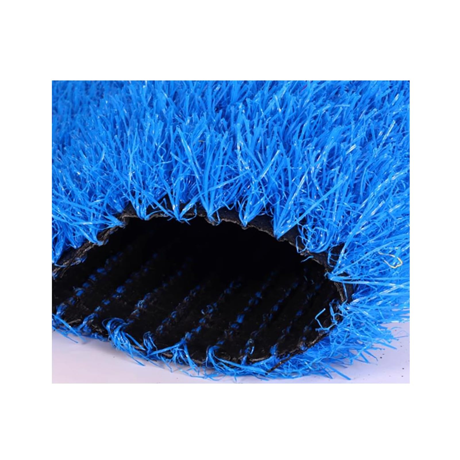 Gazon artificiel bleu extérieur tapis pelouse synthétique 2,5 cm