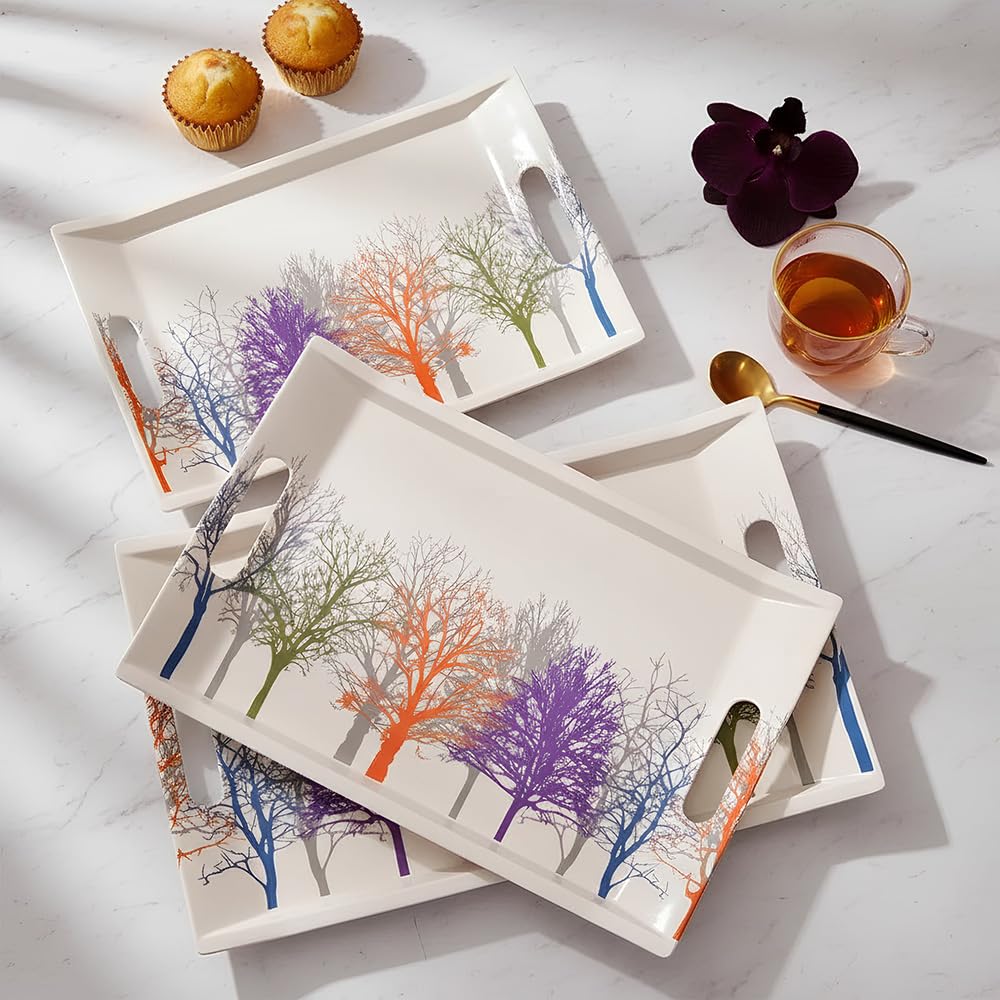 U.P.C. Villori Serving Tray Set - 3 Sizes -5
