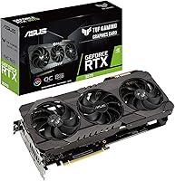 Vista 1 de ASUS TUF Gaming - Tarjeta gráfica NVIDIA GeForce RTX 3070 OC Edition - PCIe 4.0, 8GB GDDR6, HDMI 2.1, DisplayPort 1.4a, rodamientos de ventilador