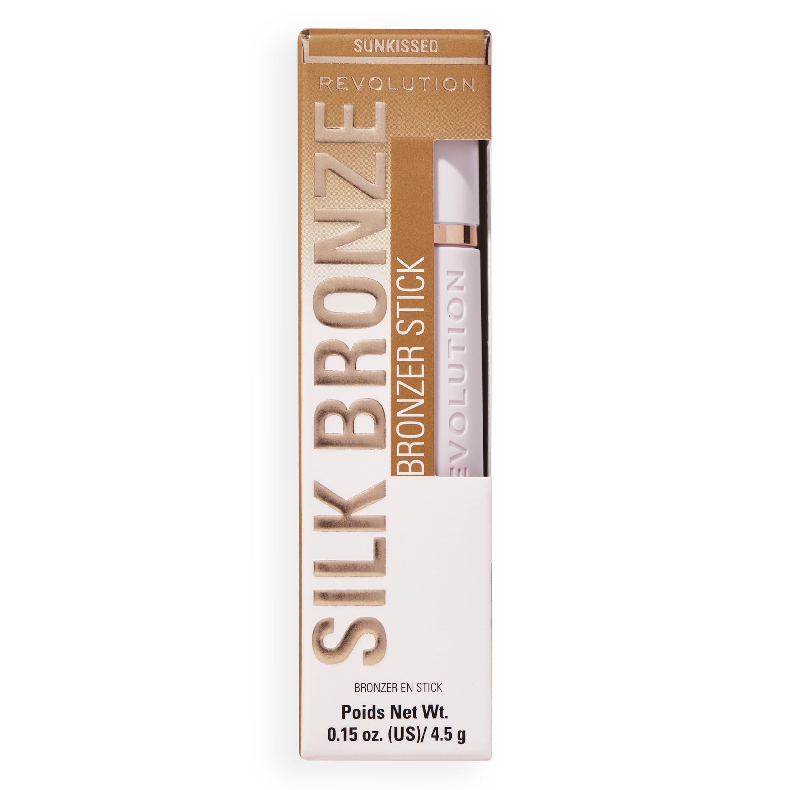 Revolution, Skin Silk Bronzer Stick, Buildable Colour for Cheek Eye, & Lip, Cream-to-Powder Formula, Vegan & Cruelty-Free - Image 4