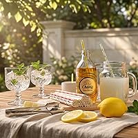 Vista 7 de HAKACC 180 popotes de papel para beber, 9 patrones diferentes, pajitas desechables para cumpleaños, bodas, vacaciones, decoraciones de bricolaje