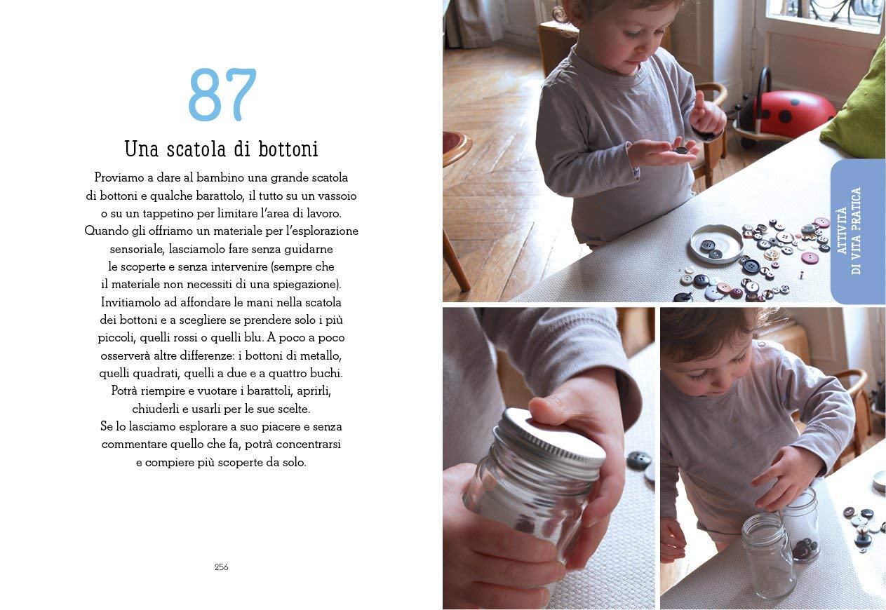 La guida di attività Montessori 0-6 anni. Per accompagnare la «mente assorbente» del bambino