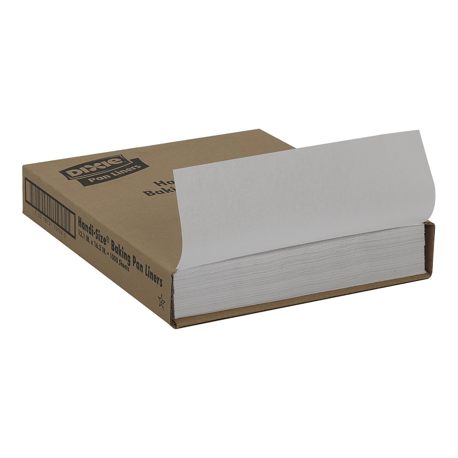 Dixie Grease-Proof Non-Stick Pan Liner by GP PRO (GEORGIA-PACIFIC), White, HS1000, 16.38'' Length x 12.19" Width, (Case of 1,000)