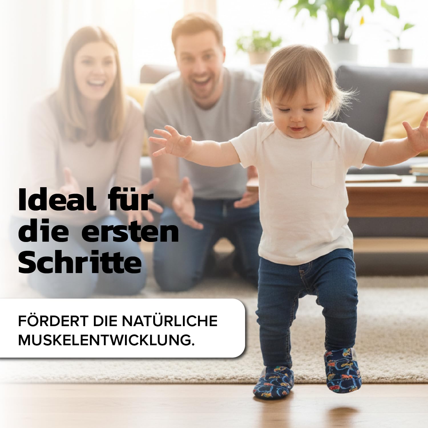 Barfussschuhe Kinder – Hausschuhe Kinder aus Baumwolle