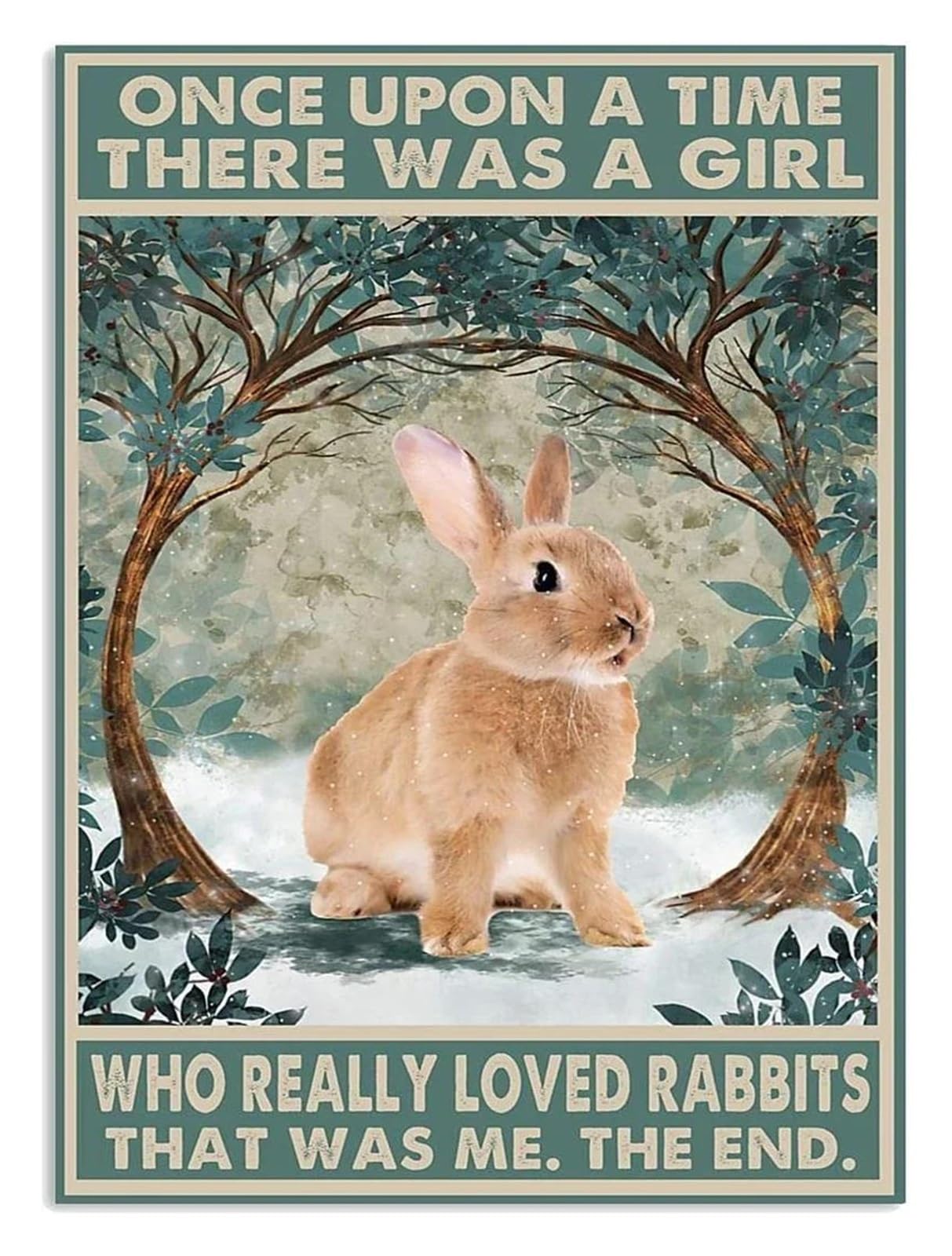 Affiche Vintage Premium : Tableau Déco Nature Imprimé sur Toile