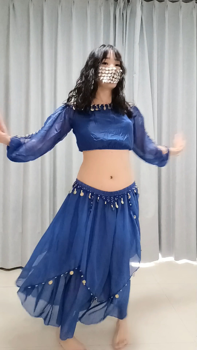 Amazon.com: ZLTdream Womens Belly Dance Chiffon Skirt With Coins