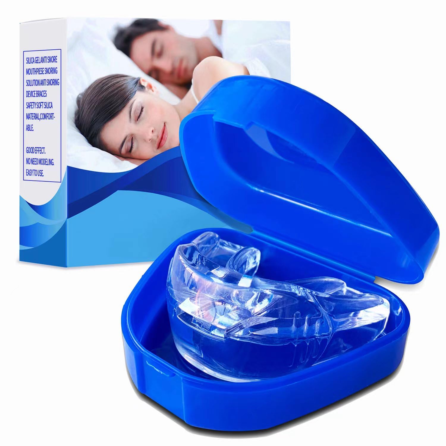 Soft Anti-Snoring Devices - Snoring Guard Solution for Men and Women, Snoring Devices for Better Sleep Stop Snoring