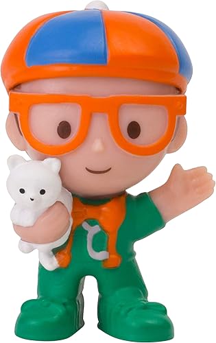 Miniatura 3 de Blippi Mini Heroes Squishables Mystery 6 Pack – Figura de juguete de personaje de 2 pulgadas: oficial de policía, salvavidas, veterinario, bombero,