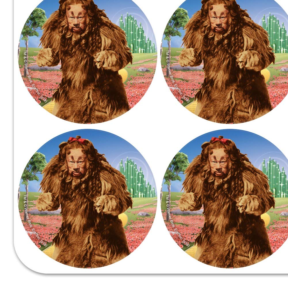 Lion Head Planner Stickers - 18 Pack For Calendars, Scrapbooking & Craft Projects