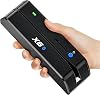 MSR605X/MSR X6BT Magnetic Stripe Card Reader-Writer, USB & Bluetooth 4.1 Magstripe Encoder for Windows/Mac/Android, 3-Track Swipe Encoder-Black
