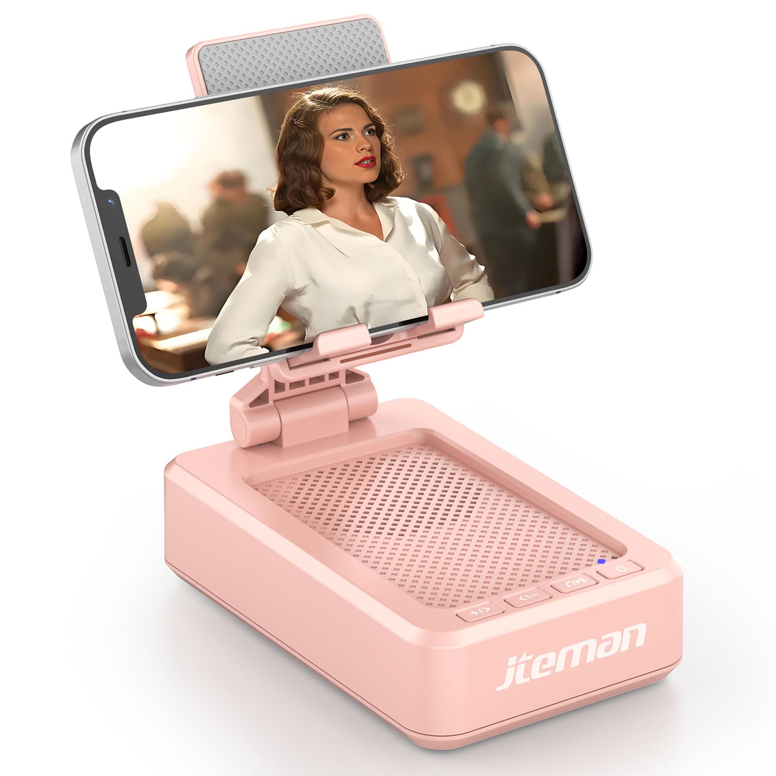 JTEMAN Cell Phone Stand with Bluetooth Speaker,Birthday Gifts for Men Women — Amazon image 10