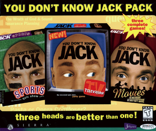 You Don't Know Jack Pack (Sports/Television/Movies) - PC/Mac