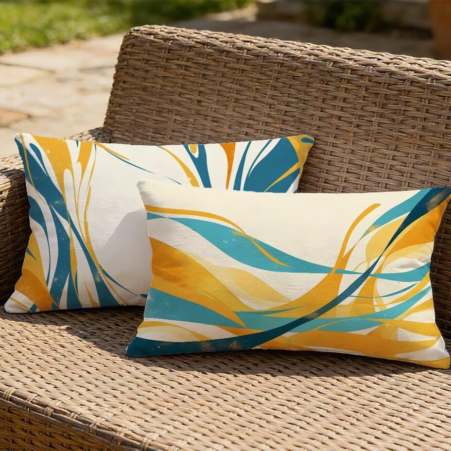 Housse de coussin extérieur 80x100 imperméable pour protéger du jardin