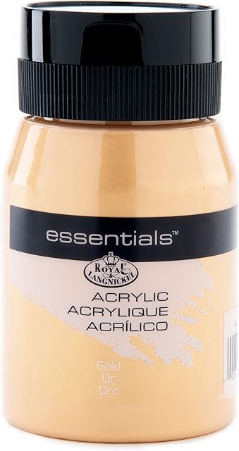 Royal & Langnickel RAA-5141 Essentials 500ml Acrylic Paint - Gold