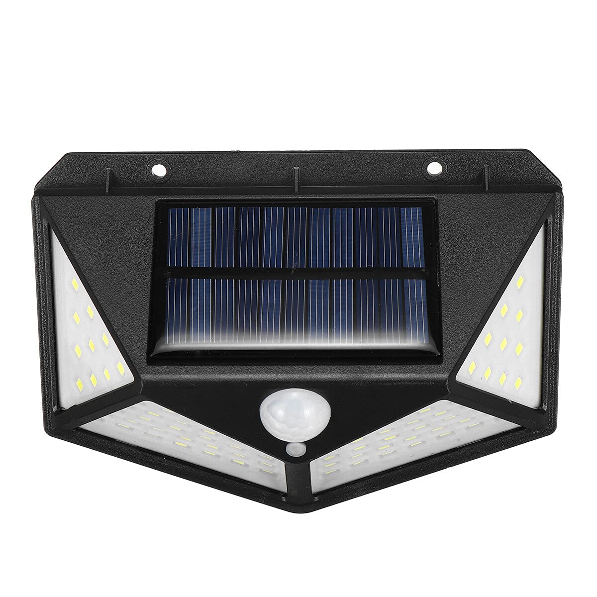 Faretto Solare Esterno 100 LED | Luci Con Sensore Movimento E Batteria 2200mAh